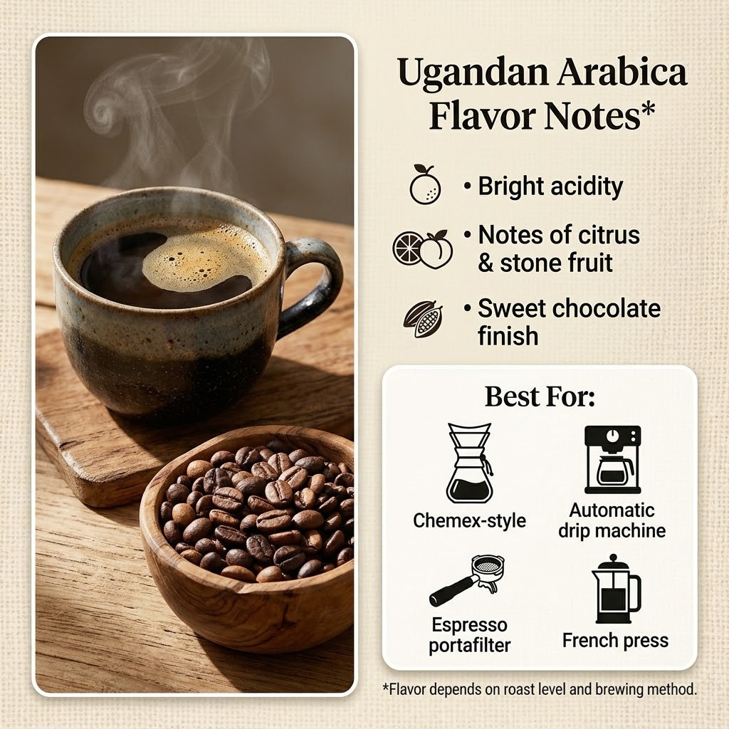 Sanaa Traders Premium Ugandan Green Coffee Beans | Unroasted African Coffee